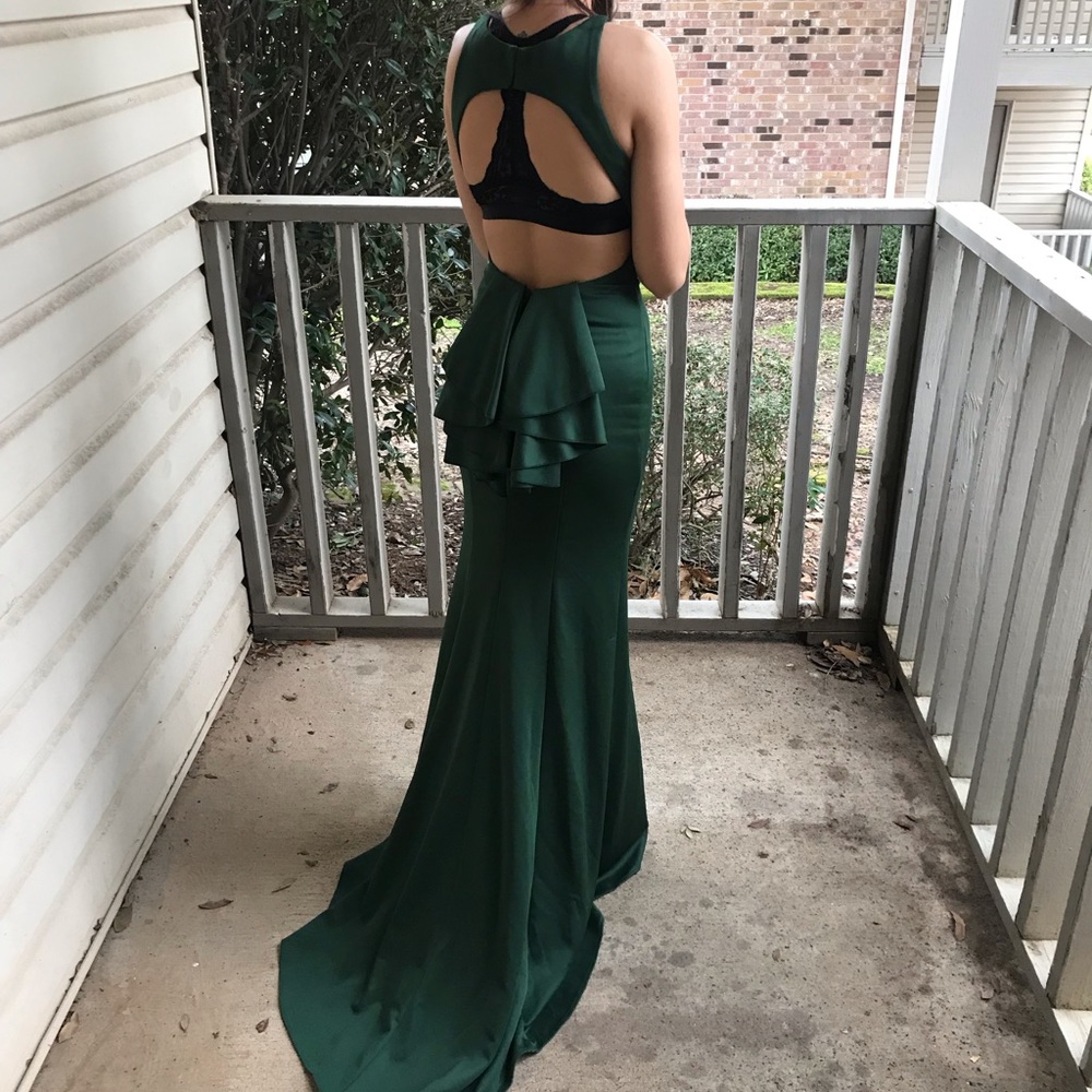 Prom Dress Mermaid Style Size 1 Backless
